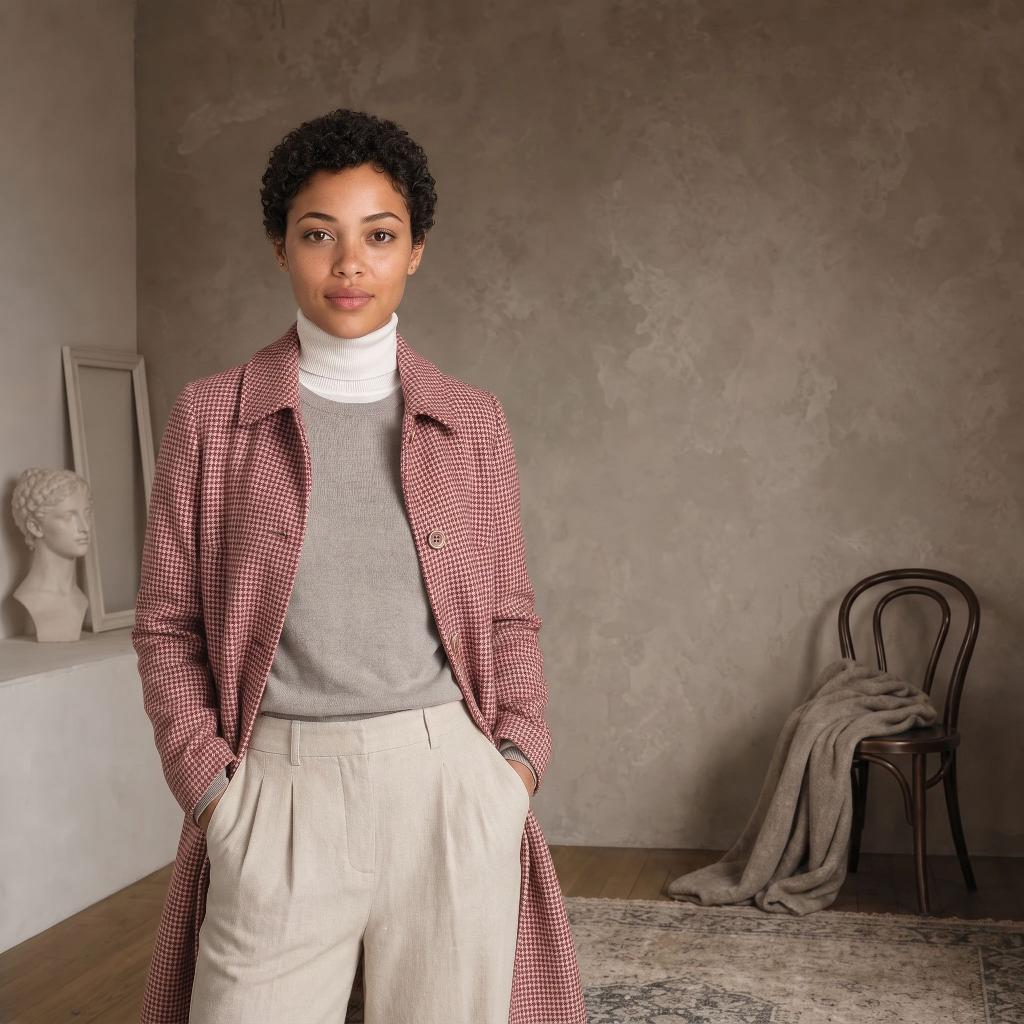 Square shot from the coat campaign