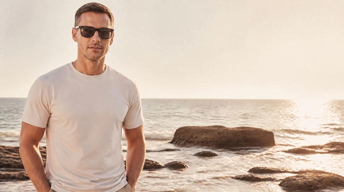 Sunglasses, landscape size