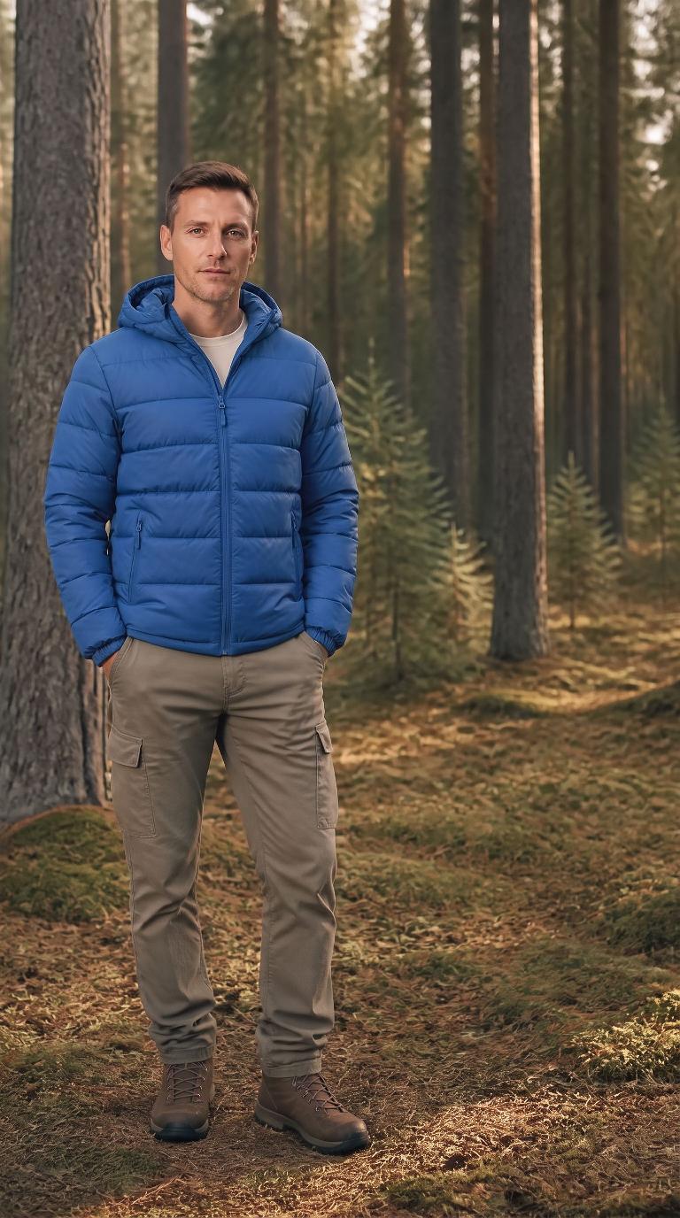 Puffer jacket, story size