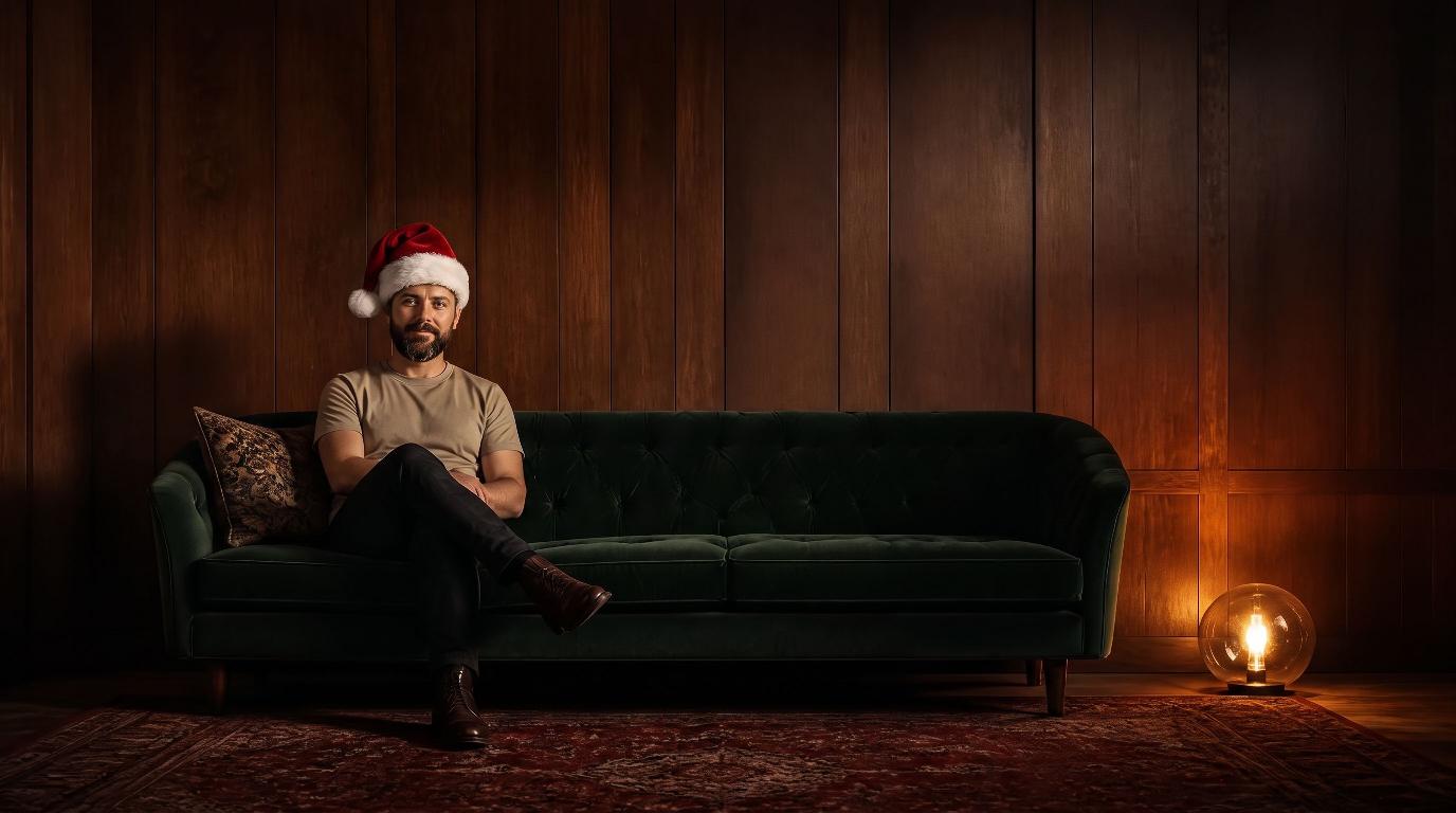 Santa hat, landscape size