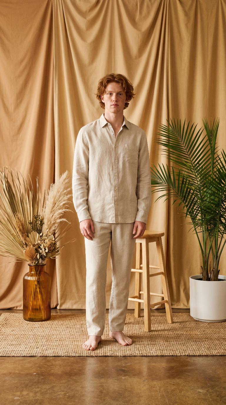 Scene: Draped bohemian studio