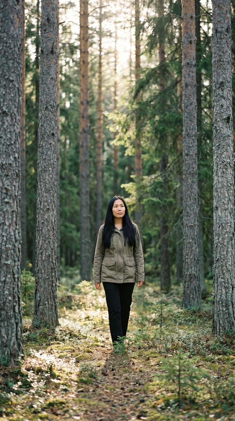 Scene: Nordic pine forest